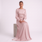Pink seated